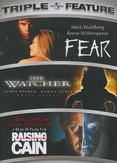 Fear/Watcher/Raising Cain (DVD) (Triple Feature/2 Discs)