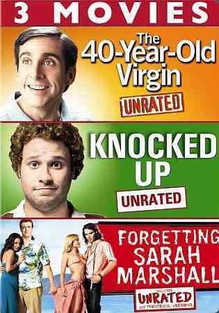 40 Year Old Virgin/Knocked Up/Forgetting Sarah Marshall(DVD