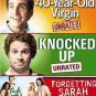 40 Year Old Virgin/Knocked Up/Forgetting Sarah Marshall(DVD