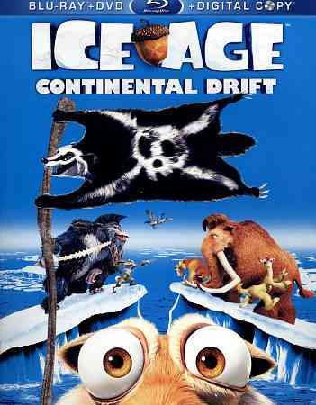 Ice Age 4-Continental Drift (Blu-Ray/DVD/Dc/2 Disc/Widescreen-2.40)