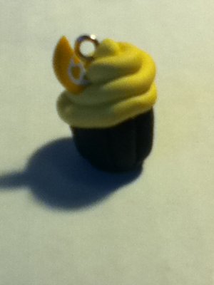 Lemon Cupcake Charm