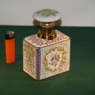 An Antique Capodimonte Porcelain Tea Caddy.