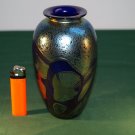 A  Modern Designer Iridescent Art Glass Vase.