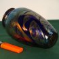 A  Modern Designer Iridescent Art Glass Vase.