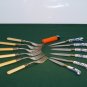 A Set of 6 Antique Delftware Children’s Knives and Forks