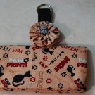 Cat Lovers checkbook cover