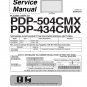 PIONEER PDP-504CMX PDP-434CMX TV SERVICE REPAIR MANUAL