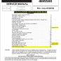 HITACHI 46W500 TV FACTORY SERVICE REPAIR MANUAL