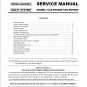 HITACHI C43-FD5000 C50-FD5000 TV SERVICE REPAIR MANUAL