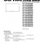 PANASONIC TH-37PWD8BK TH-37PWD8ES TH-37PWD8UK TH-42PWD8BK TH-42PWD8BS TH-42PWD8GS TV SERVICE MANUAL