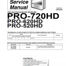 PIONEER PRO-720HD PRO-620HD PRO-520HD TV SERVICE REPAIR MANUAL