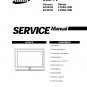 SAMSUNG LT29A13W LT40A13W LCD TV SERVICE REPAIR MANUAL