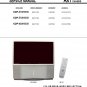SONY KDP-51WS550 KDP-57WS550 KDP-65WS550 TV SERVICE REPAIR MANUAL