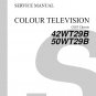TOSHIBA 42WT29B 50WT29B TV SERVICE REPAIR MANUAL