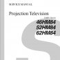 TOSHIBA 46HM84 52HM84 62HM84 TV SERVICE REPAIR MANUAL