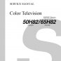 TOSHIBA 50H82 65H82 FACTORY SERVICE REPAIR MANUAL