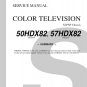 TOSHIBA 50HDX82 57HDX82 TV SERVICE REPAIR MANUAL