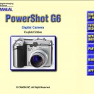 CANON POWERSHOT G6 DIGITAL CAMERA SERVICE REPAIR MANUAL