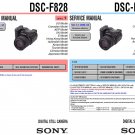 SONY DSC-F828 DIGITAL CAMERA SERVICE REPAIR MANUAL