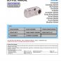 SONY DSC-P52 DIGITAL CAMERA SERVICE REPAIR MANUAL