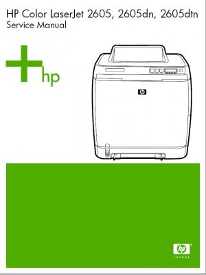 HP LASERJET 2605 2605dn 2605dtn PRINTER SERVICE REPAIR MANUAL