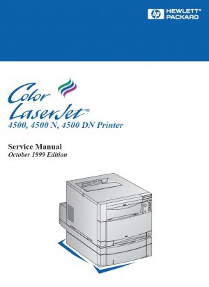 HP LASERJET 4500 N DN 4500N 4500DN PRINTER SERVICE REPAIR MANUAL