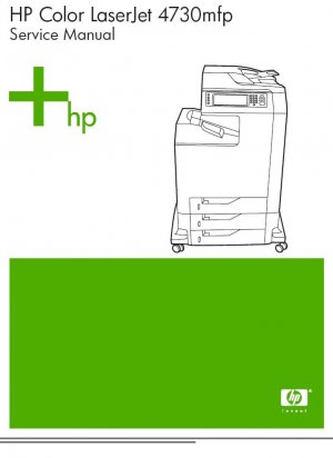 HP LASERJET 4730mfp PRINTER SERVICE REPAIR MANUAL