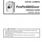 FUJIFILM FINEPIX 6800 ZOOM FUJI DIGITAL CAMERA SERVICE REPAIR MANUAL