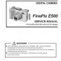 FUJIFILM FINEPIX E500 FUJI DIGITAL CAMERA SERVICE REPAIR MANUAL