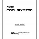 NIKON COOLPIX 3700 DIGITAL CAMERA SERVICE REPAIR MANUAL