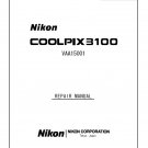 NIKON COOLPIX 3100 DIGITAL CAMERA SERVICE REPAIR MANUAL