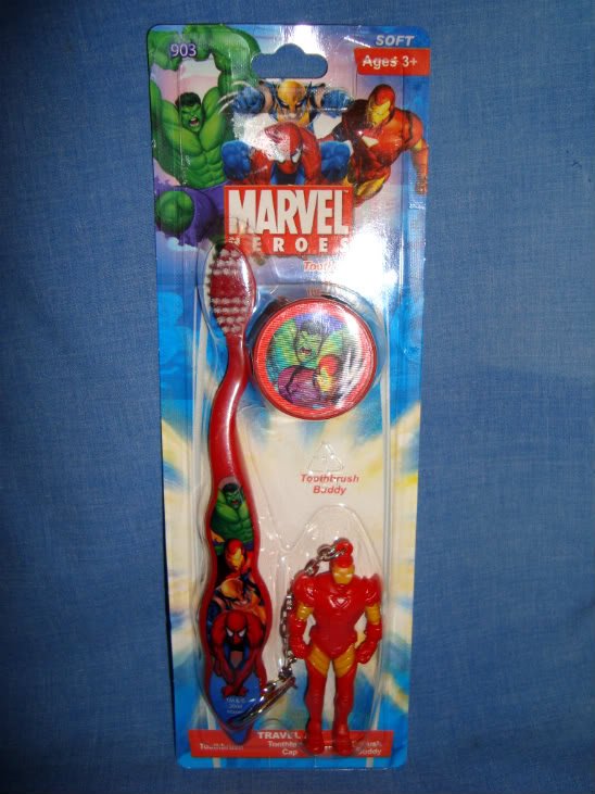 oral b iron man toothbrush