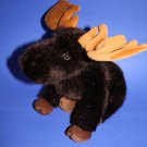 The Bearington Collection MOOSE REINDEER 12" Plush Soft Toy Big Antlers Stuffed The Bearington Collection MOOSE REINDEER 12" Plush Soft Toy Big Antlers Stuffed