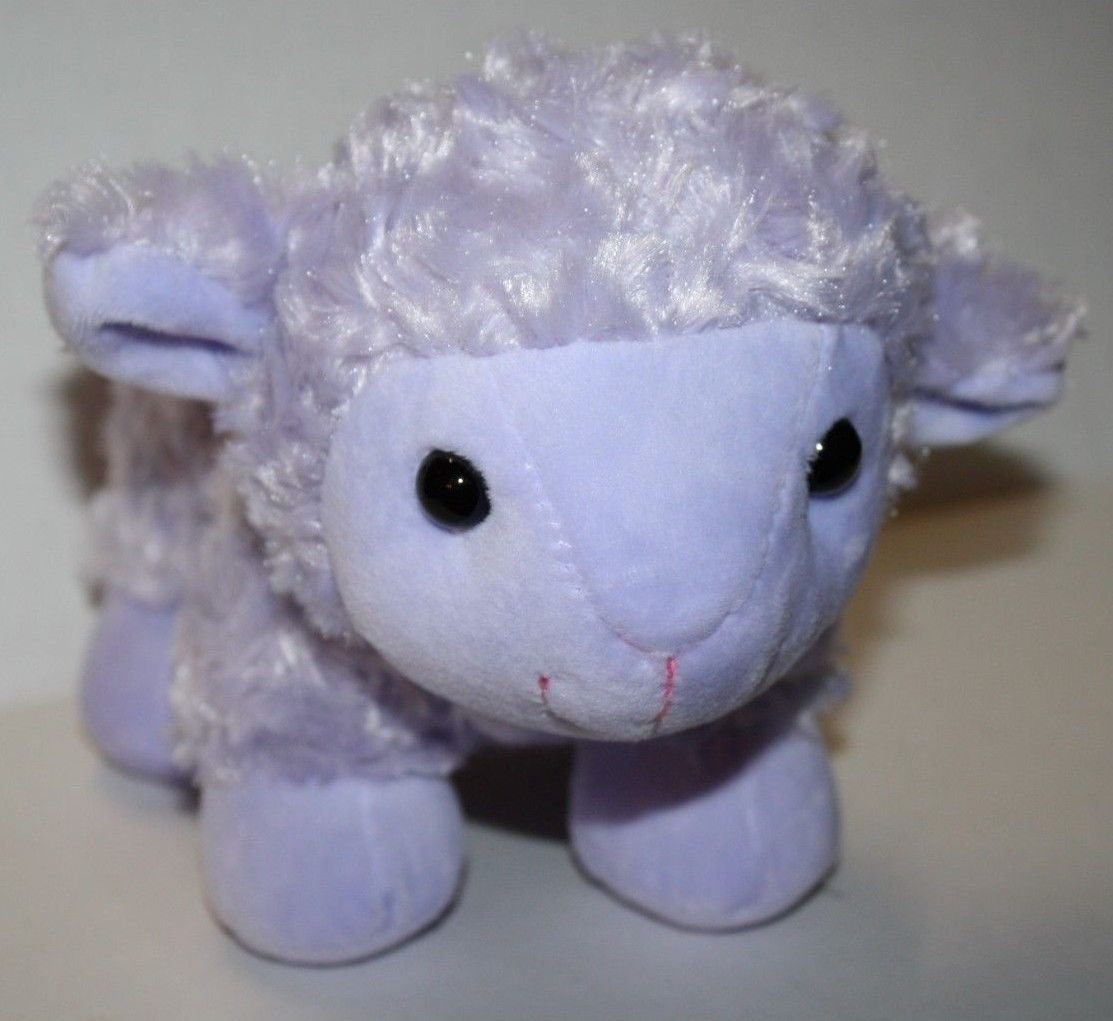 purple sheep plush