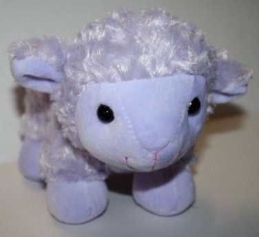 purple lamb stuffed animal
