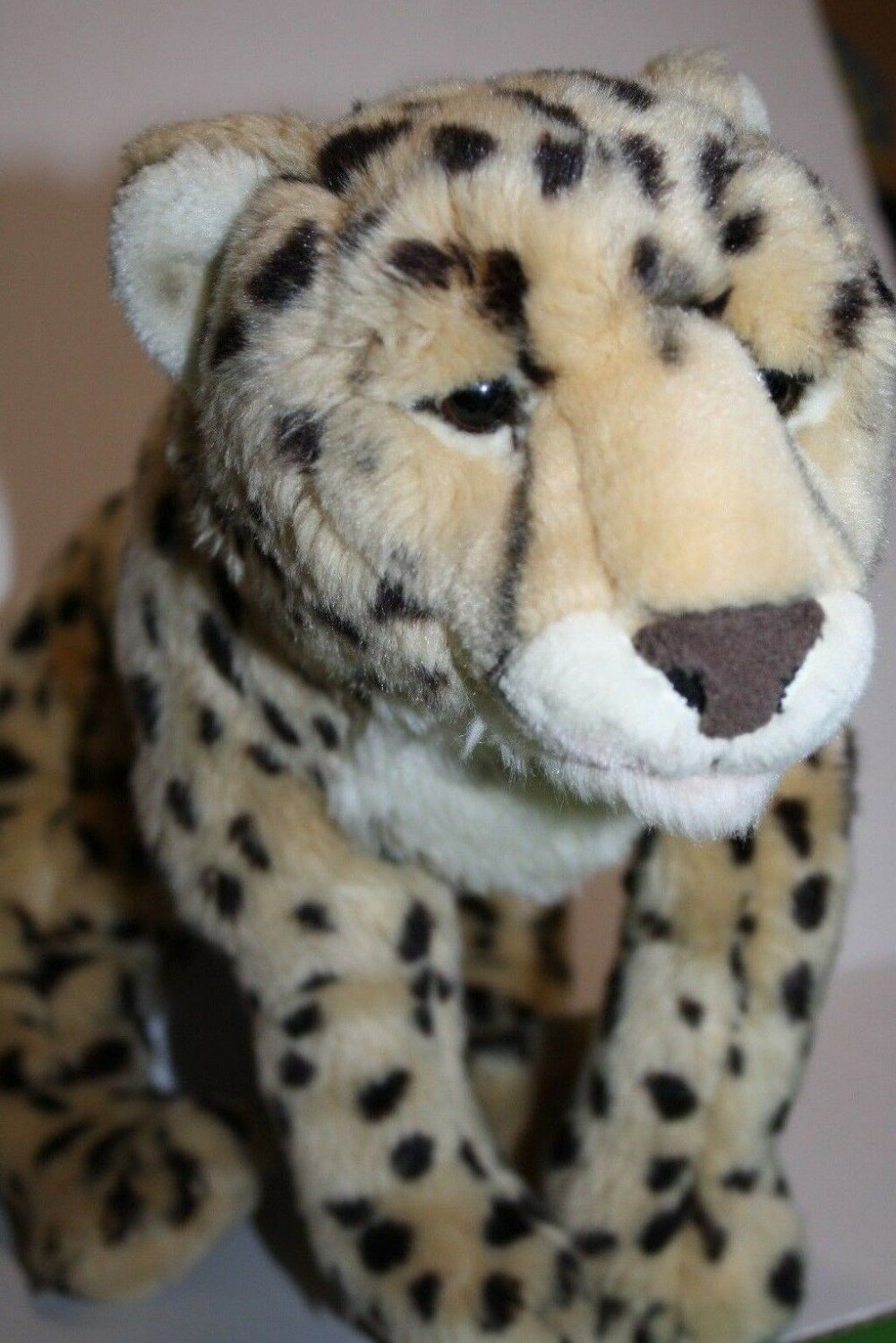 black leopard stuffed animal