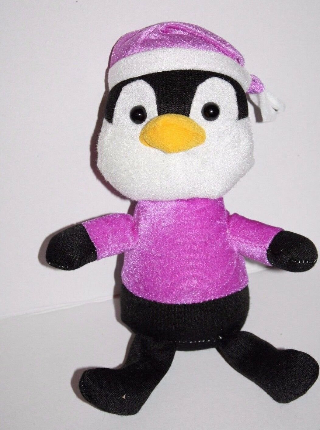 plush purple santa hat