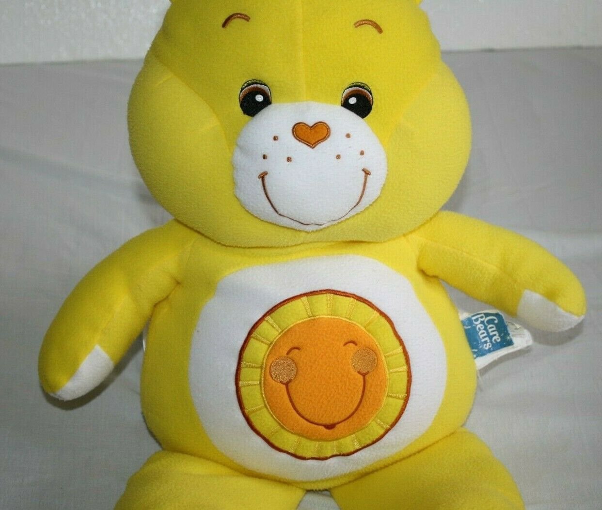 Care Bear Funshine Large Jumbo 30" Yellow Plush Sunshine Stuffed Pillow ...