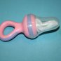 Nuby Nibbler Feeding First Solid Foods Mesh with Travel Cover Pink Girls 10 Mos+