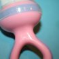 Nuby Nibbler Feeding First Solid Foods Mesh with Travel Cover Pink Girls 10 Mos+