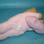 Goffa Teddy Bear 12" Pink PJ Bedtime Baby Pillow Lying Plush Soft Toy No Praying