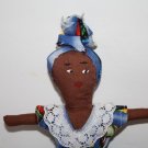 Tropical Island Lady Ragdoll Folk Art Souvenir Rag Doll 10" Stuffed Handmade