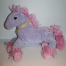 Best Made Horse Purple 2 Pink Hearts I Love You Tush Valentine Plush Stuffed Toy