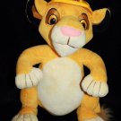 Disney Lion King Simba 10" Mega Bloks Plush Blocks Hard Hat Stuffed Animal Toy Disney Lion King Simba 10" Mega Bloks Plush Blocks Hard Hat Stuffed Animal Toy