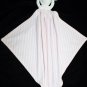 Easter Bunny Rabbit Security Blanket Lovey 18" Pink White Striped Small Soft Toy