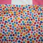 Patchwork Lap Quilt Small Baby Doll Crib Bed Handmade Mini Pink White 26" x 27"
