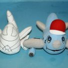 Sandy Savers Club Jet Plush Soft Toy White Airplane Small Ganz H11223 Lot of 2 Sandy Savers Club Jet Plush Soft Toy White Airplane Small Ganz H11223 Lot of 2