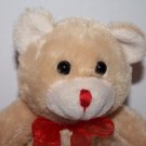 Greenbrier Stuffed Animal Teddy Bear 6" Sits Beige Tan Plush Red Bow Soft Toy Greenbrier Stuffed Animal Teddy Bear 6" Sits Beige Tan Plush Red Bow Soft Toy