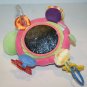 Carters Turtle Rattle Mirror 10" Clack Crinkle Plush Hangs Stuffed Soft Toy 7415