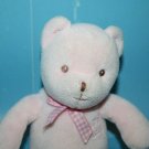 Baby GUND My Babys First Teddy Bear Pink Plush 9" 1st Stuffed Bow Soft Toy 5717